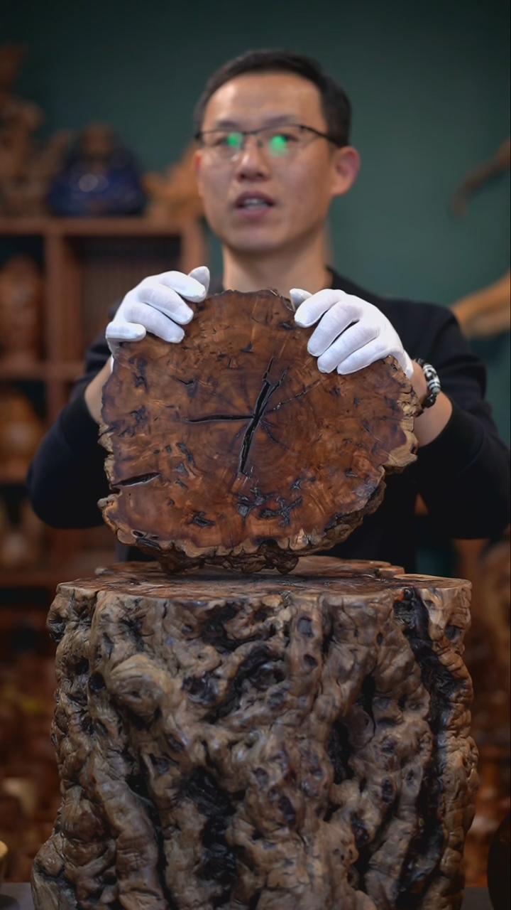 【闪购商品】枣木雷击枣木底座