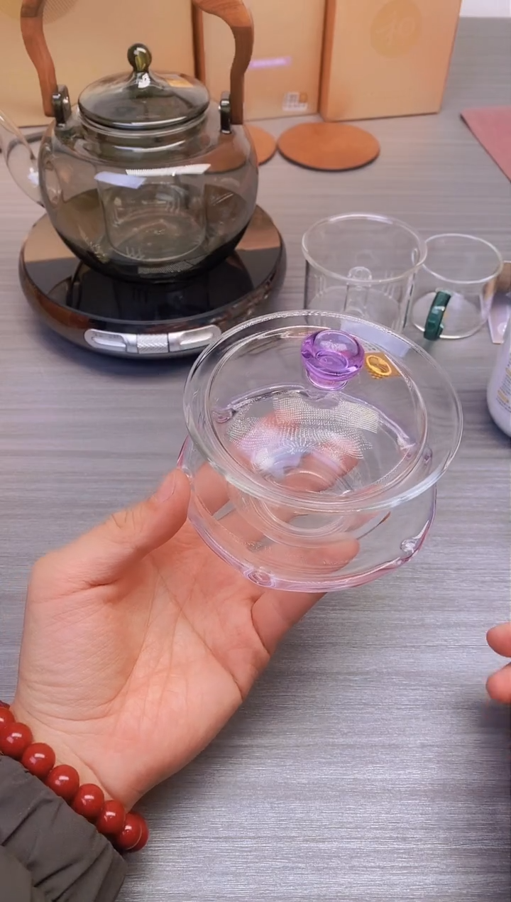 【闪购商品】禾器/禅语/浅紫+茶垢