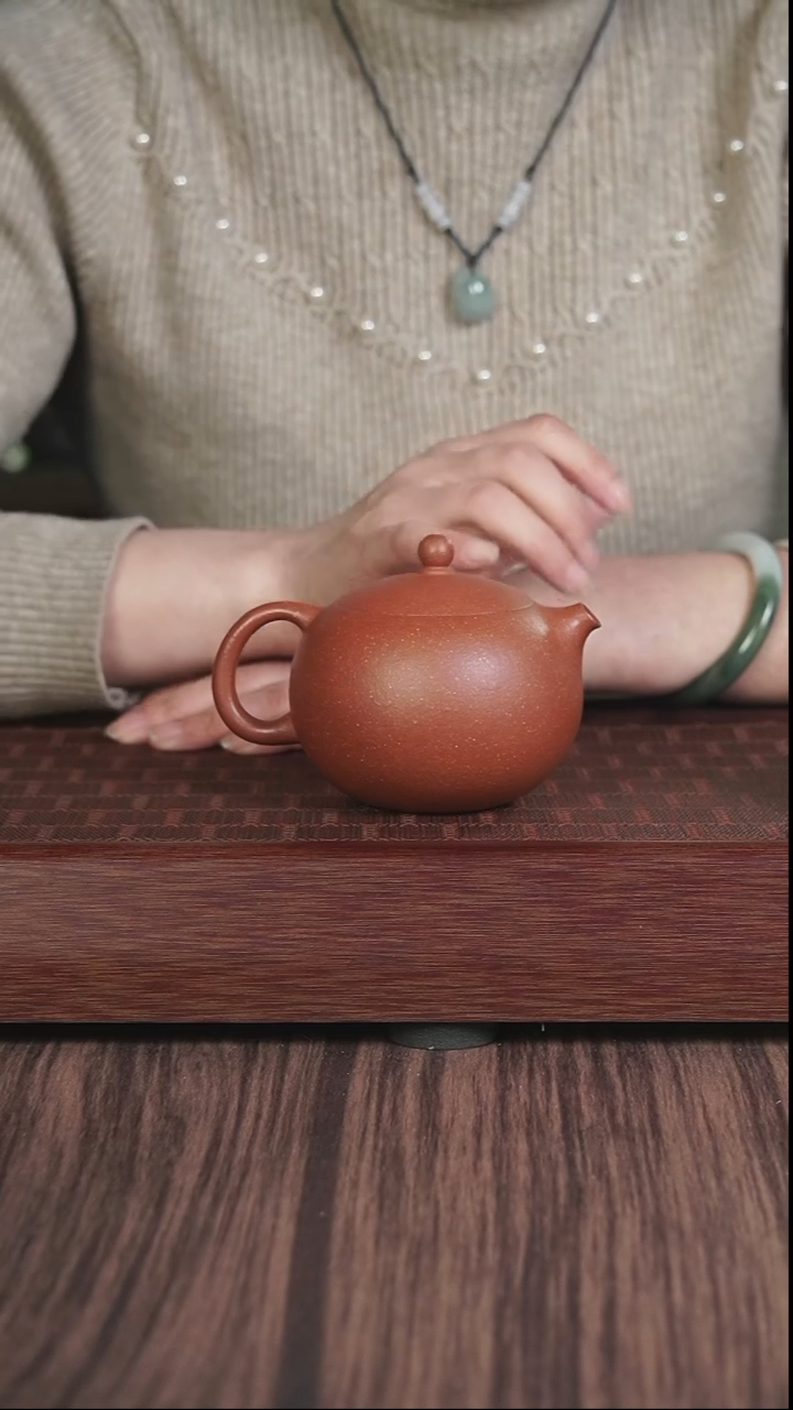 【闪购商品】紫砂茶壶红降坡  西施