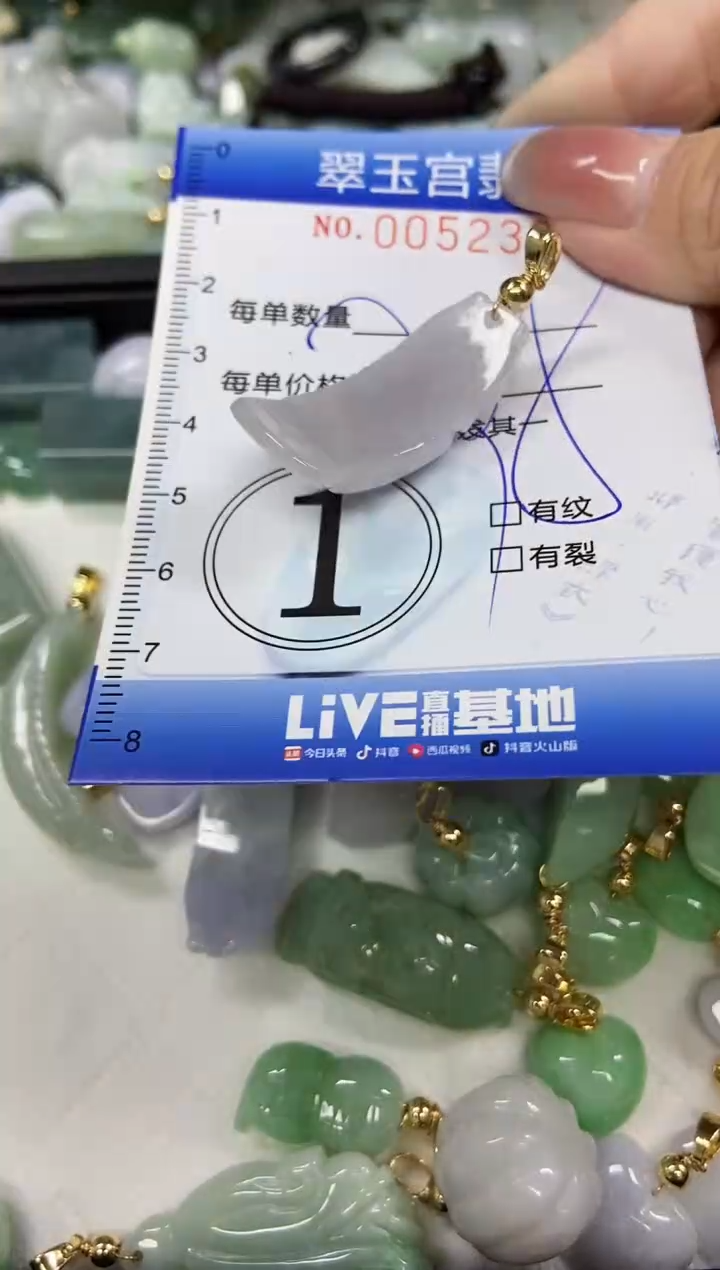 【闪购商品】翡翠颈饰未镶嵌闪购0052300