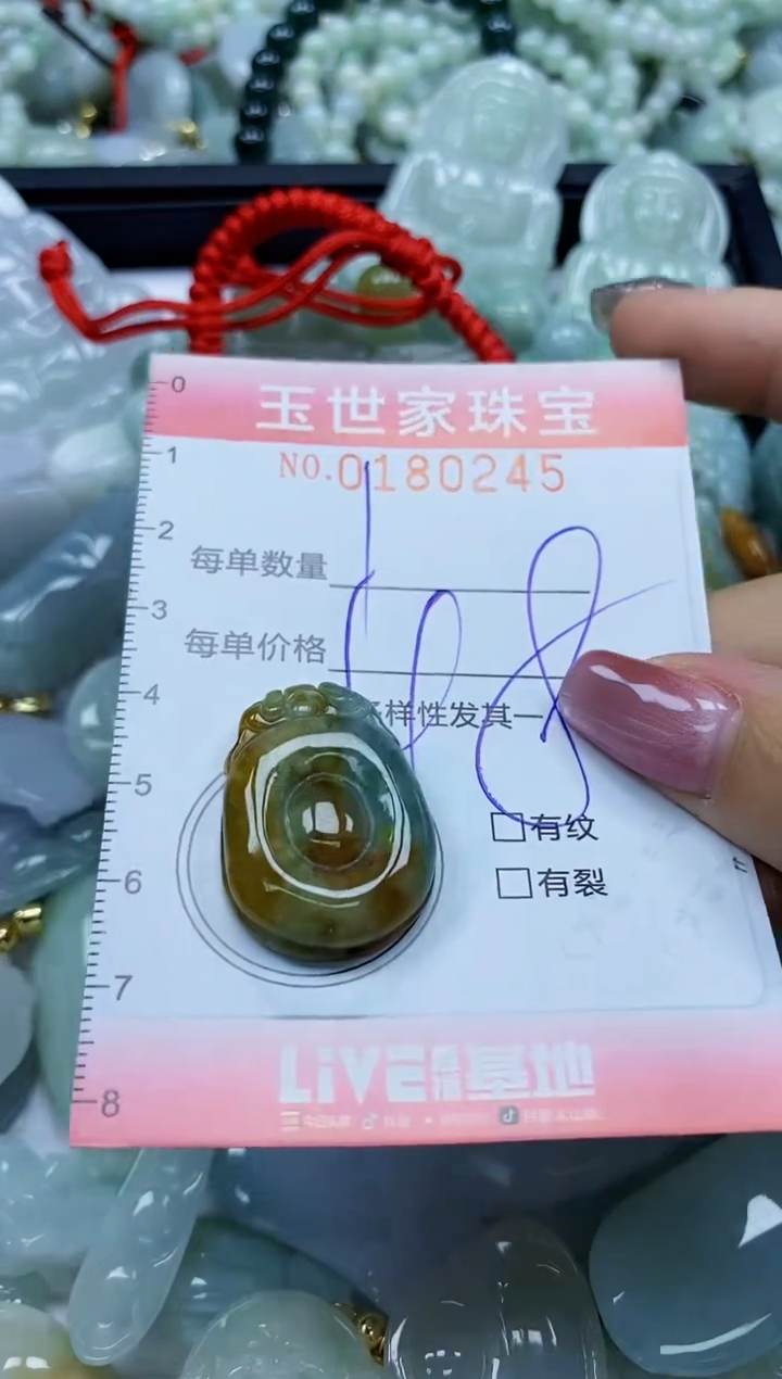 【闪购商品】翡翠颈饰未镶嵌闪购0180245