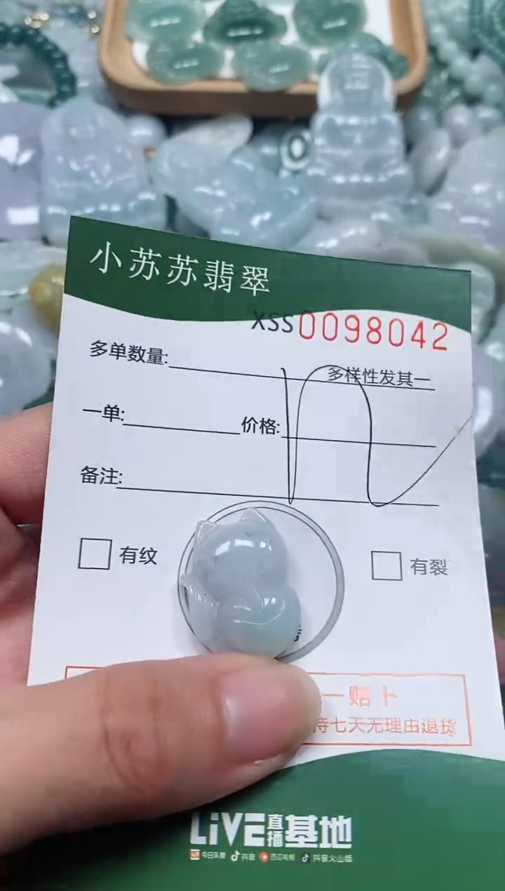 【闪购商品】翡翠颈饰未镶嵌闪购商品0098042