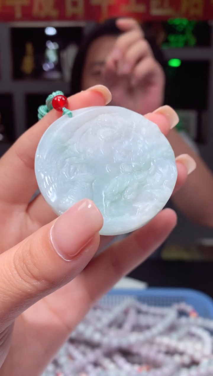 吊坠(不含链)未镶嵌翡翠天然翡翠A货30