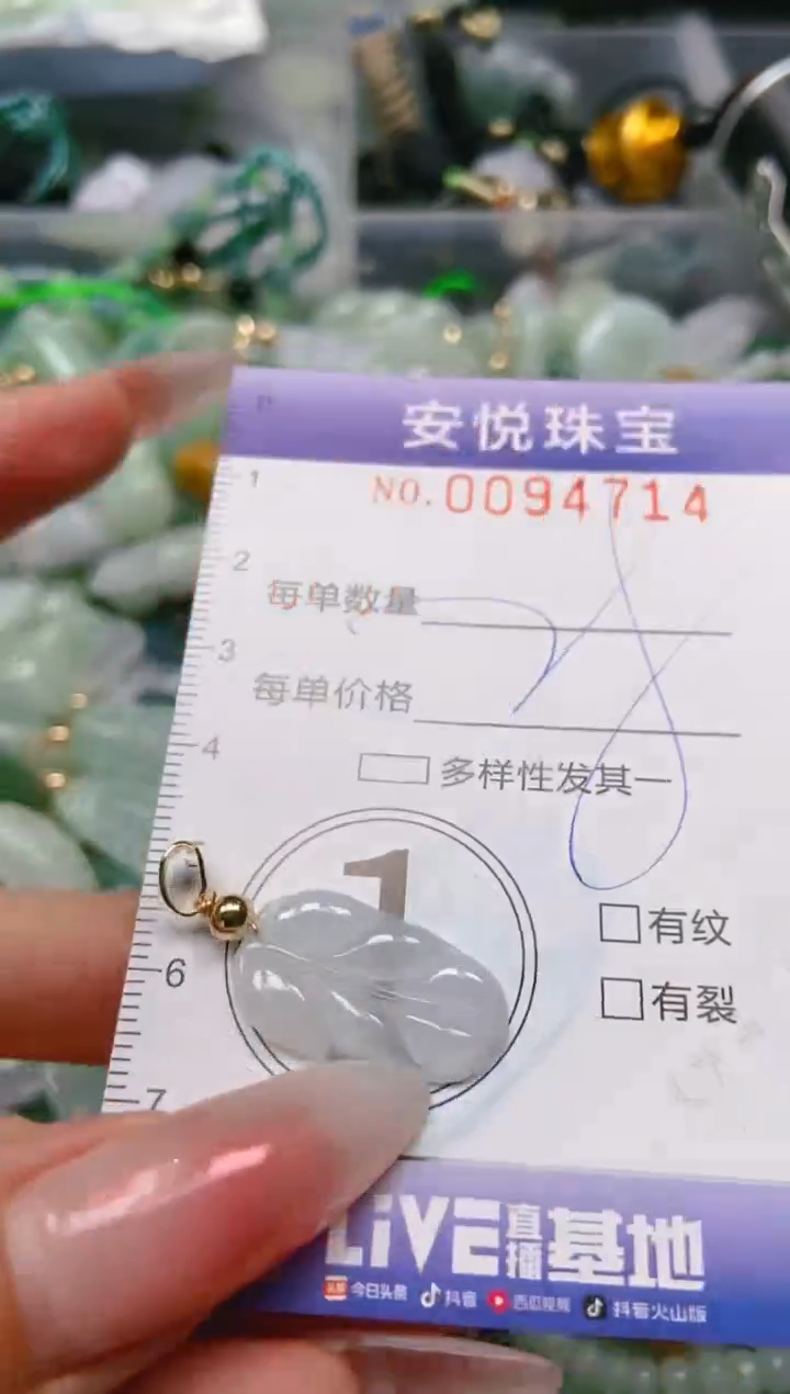 【闪购商品】翡翠颈饰未镶嵌闪购0094714