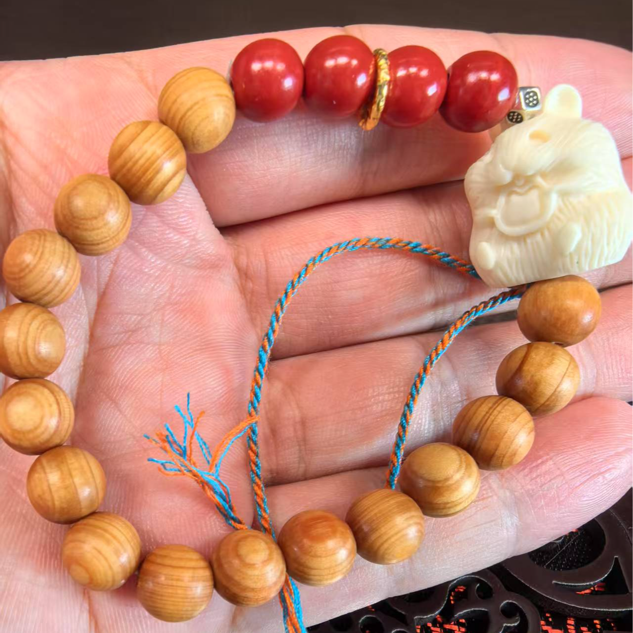 MK563崖柏仓鼠手串（无礼盒）