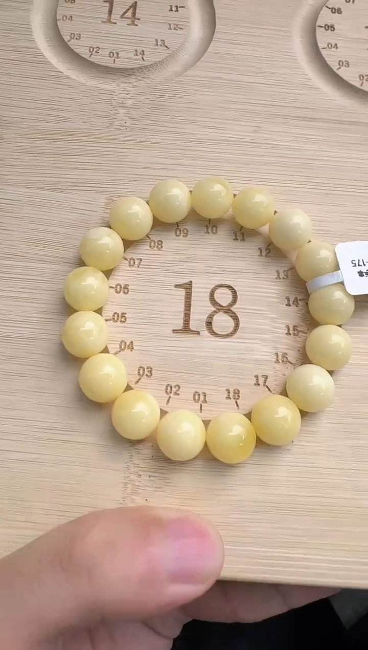 手串蜜蜡未镶嵌蜜蜡手串