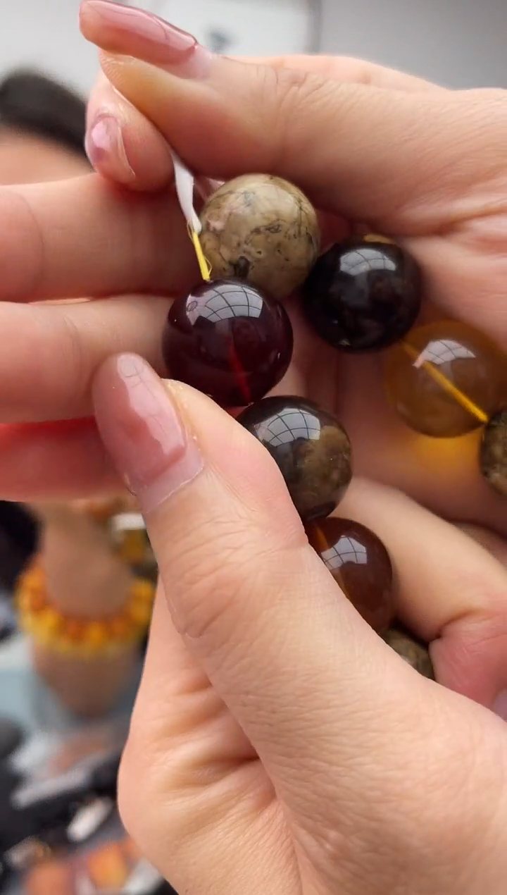 未镶嵌蜜蜡珠宝奇石038 17假一罚十多样性发其一