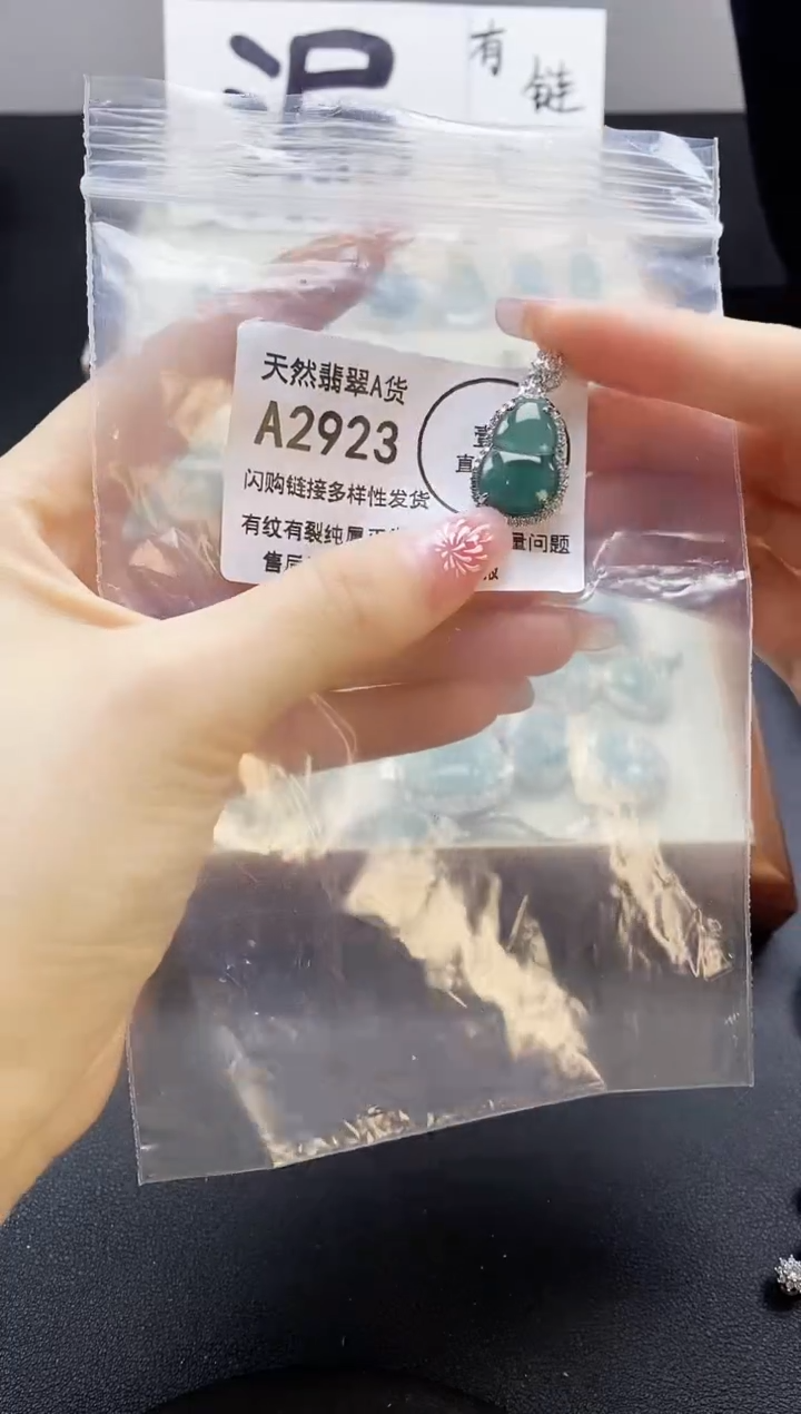 【闪购商品】翡翠颈饰未镶嵌天然翡翠A货8888