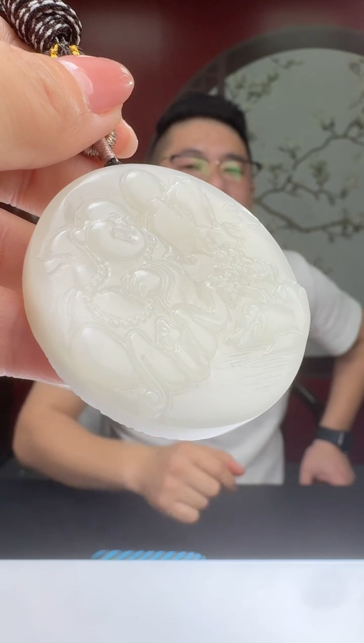 颈饰未镶嵌和田玉25007多样性发其一