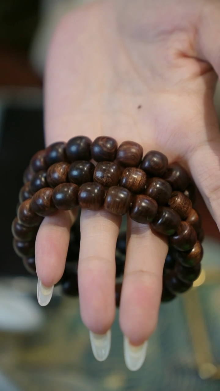 花梨木类手串/手链10mm紫花梨桶珠