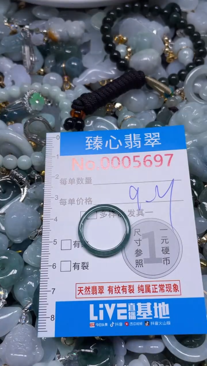 颈饰未镶嵌翡翠5697
