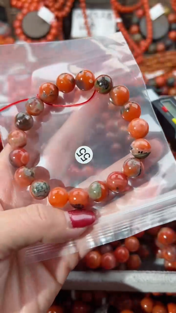【闪购商品】南红玛瑙手串未镶嵌11