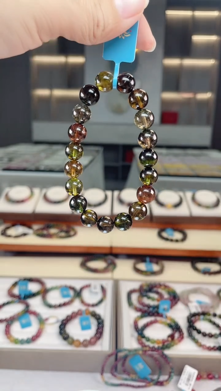 【闪购商品】碧玺单圈手串未镶嵌（多样性发一条）Q