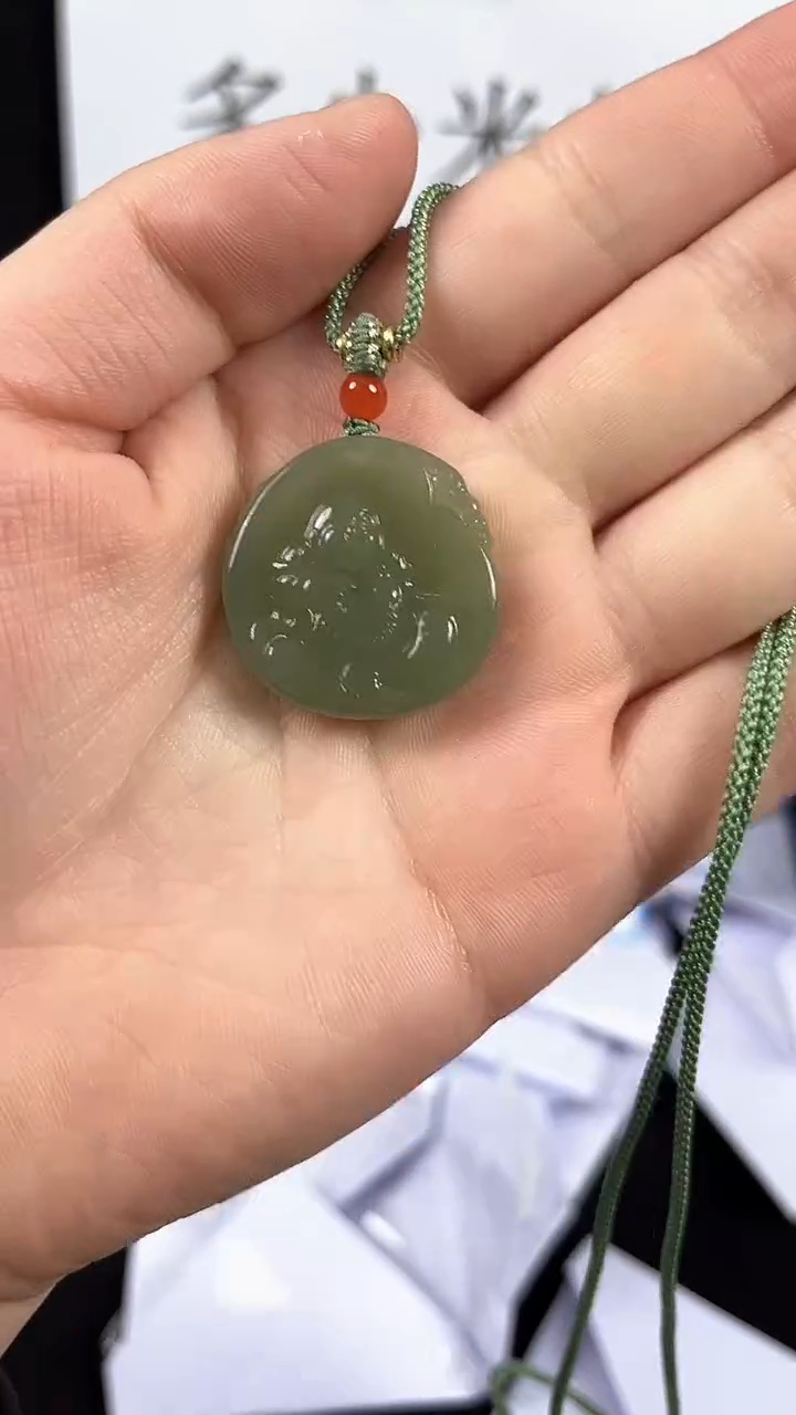 【闪购商品】和田玉颈饰未镶嵌佛公吊坠