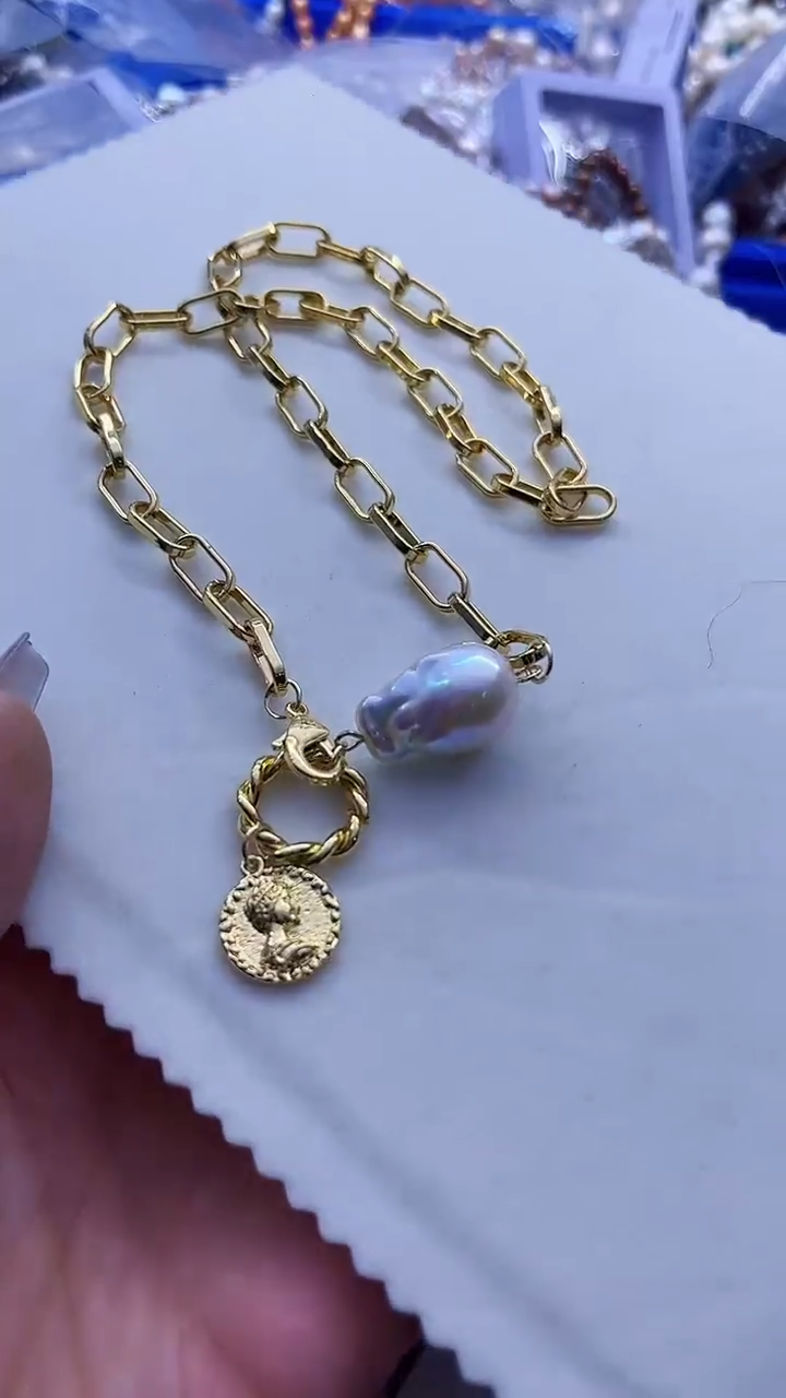 【闪购商品】淡水珍珠项链未镶嵌620