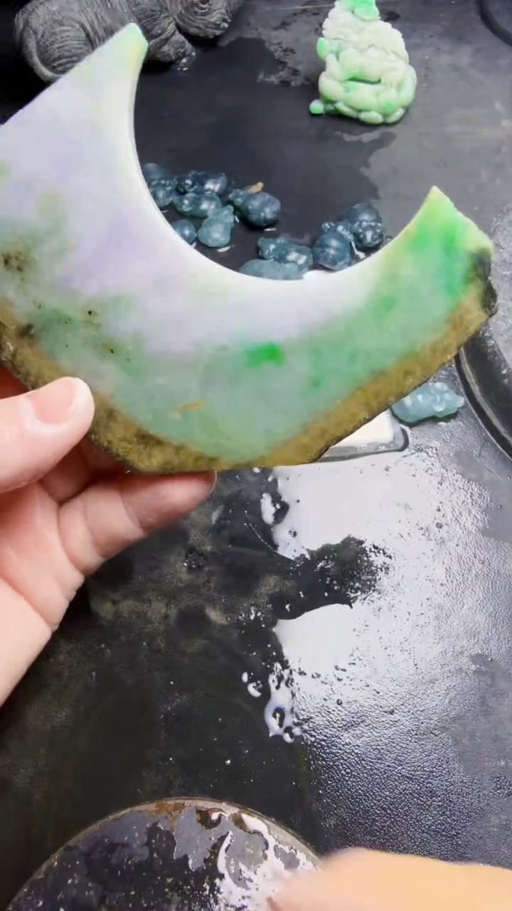 未镶嵌挂件翡翠天然翡翠310