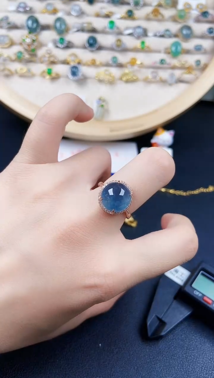 【闪购商品】翡翠银S925镶嵌戒指46546546