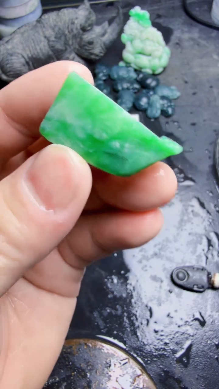 未镶嵌挂件翡翠天然翡翠125