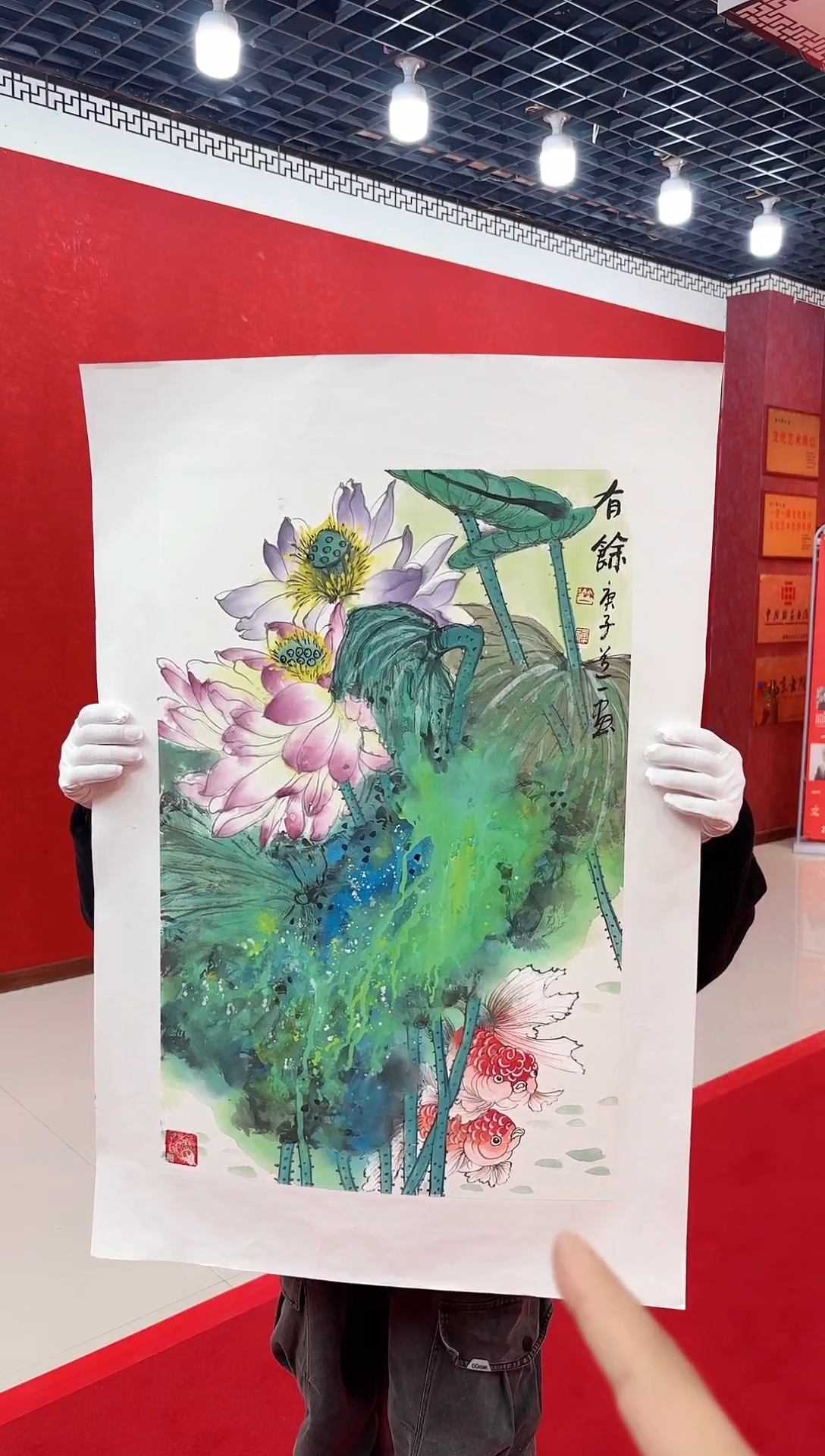 【闪购商品】国画国画道一老师手绘作品D10