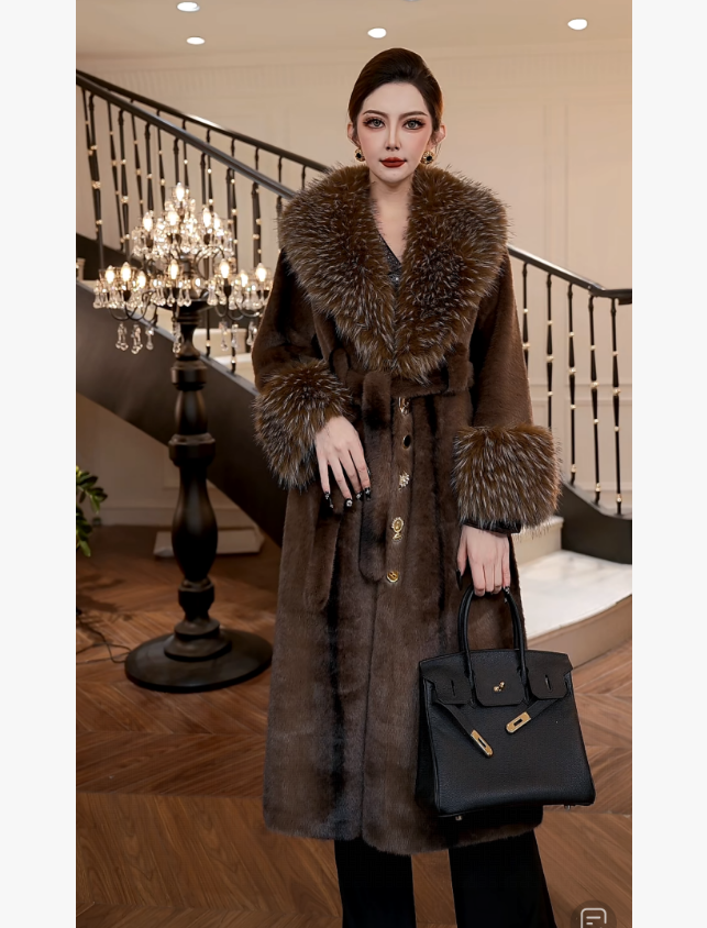 【FUNANI】 轻奢法式高级感重工原创设计感 大衣 X2530733A