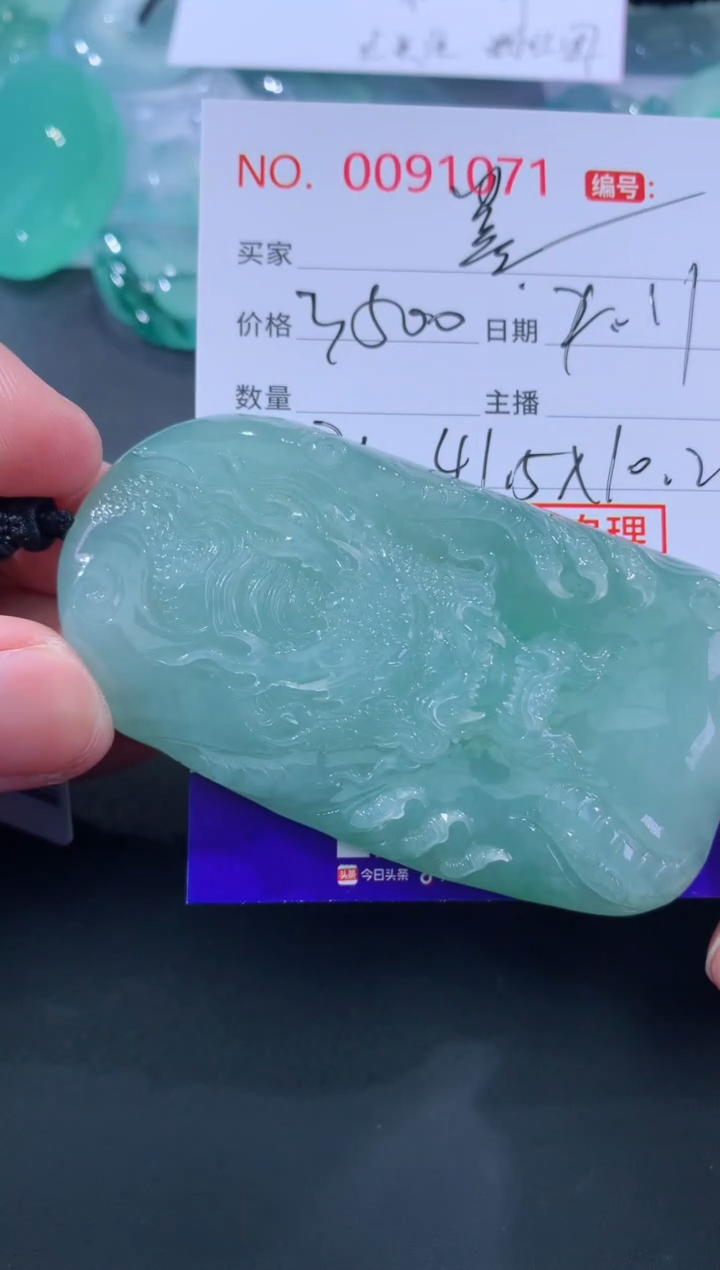 【闪购商品】翡翠颈饰未镶嵌墨