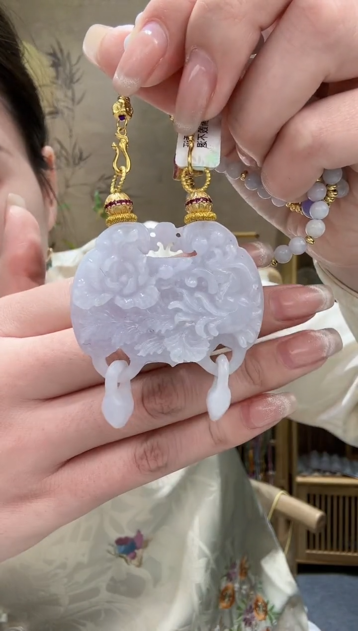 【闪购商品】翡翠颈饰未镶嵌吊坠