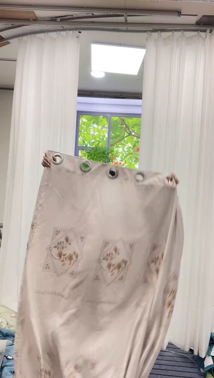 混纺棉麻 56 号 孤品窗帘  