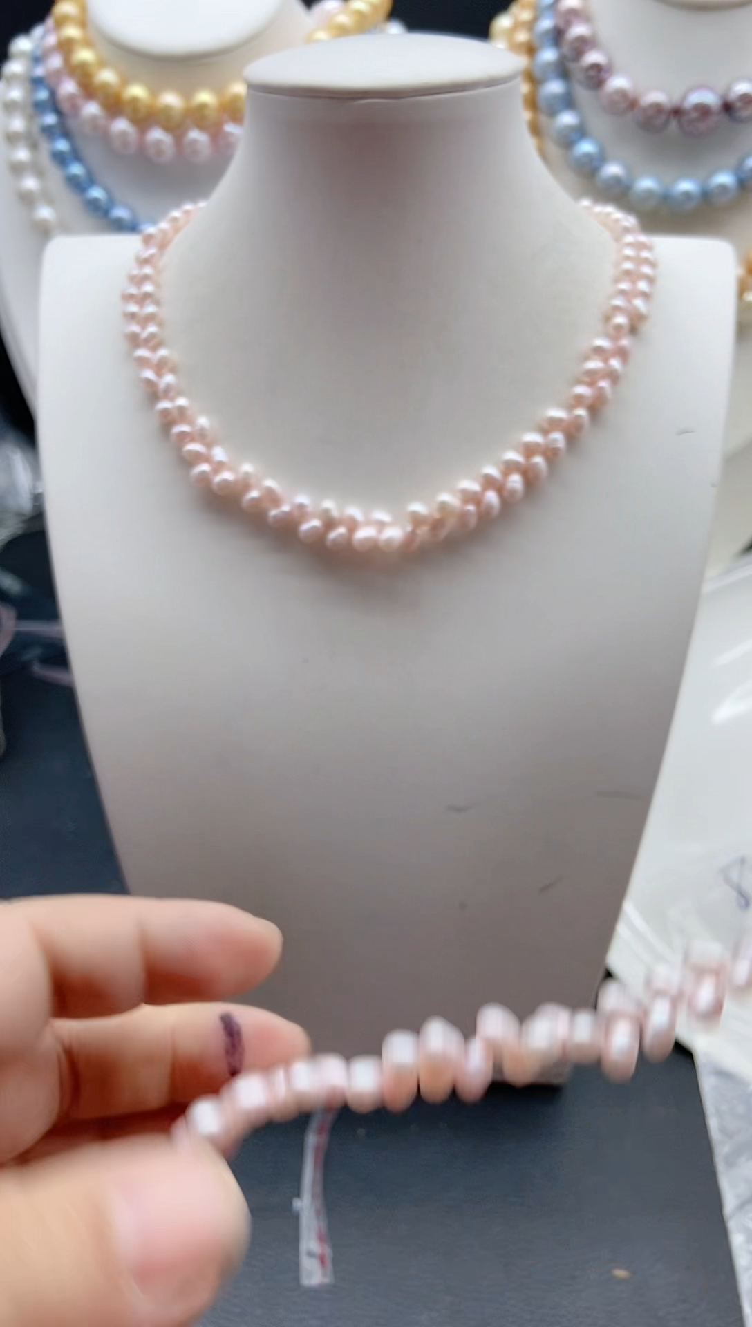 【闪购商品】淡水珍珠颈饰未镶嵌1