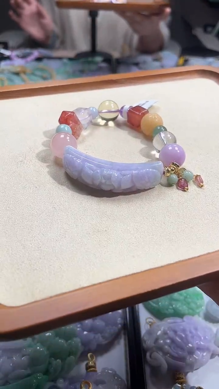 【闪购商品】翡翠手链未镶嵌手牌
