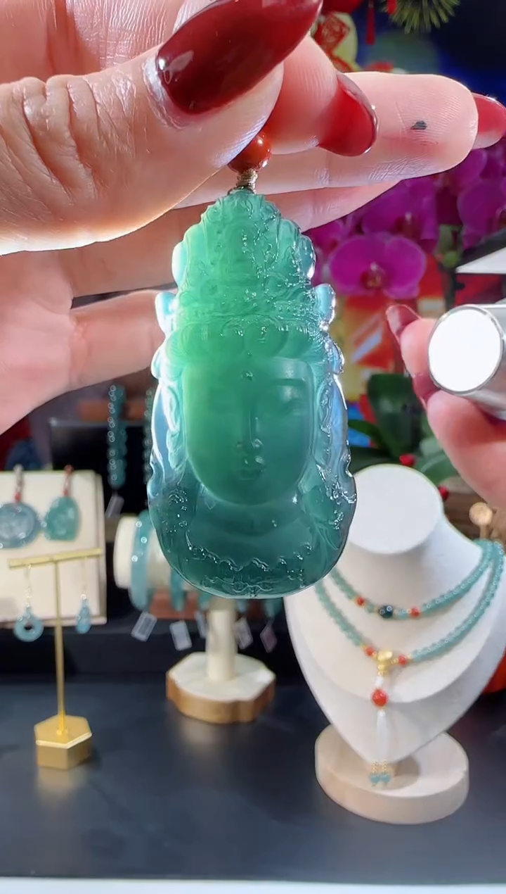 【闪购商品】翡翠吊坠(不含链)未镶嵌法相多样性发一