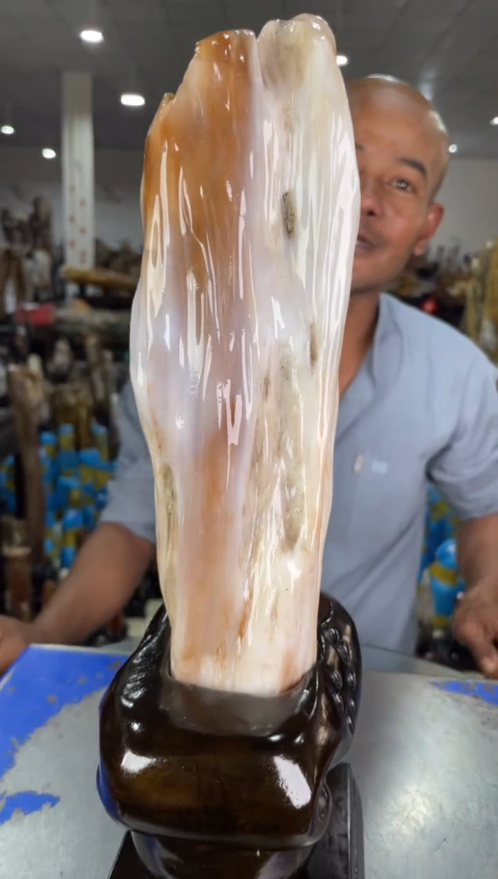 硅化玉摆件未镶嵌20