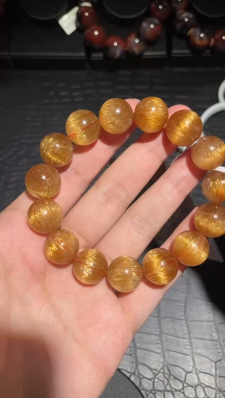 【闪购商品】水晶手链未镶嵌发晶单圈A15（多样性发其一）