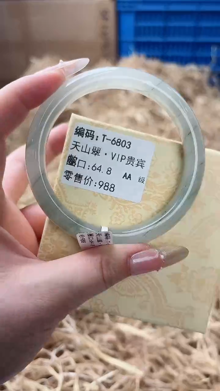 未镶嵌手镯石英质玉T-6803