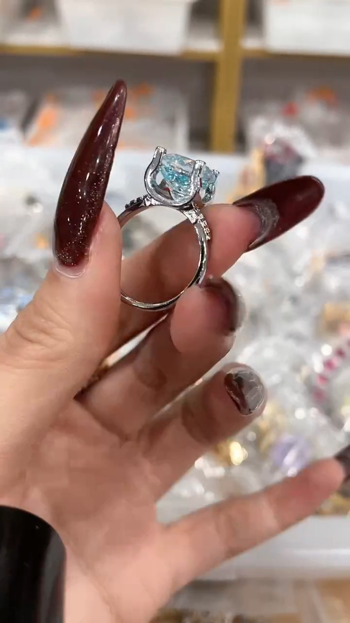 【闪购商品】合成钻石合金q745时尚气质饰品