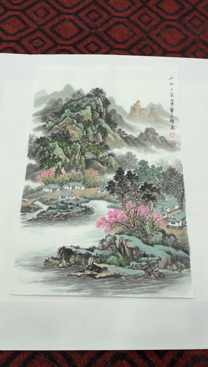 【闪购商品】国画国画绘画花鸟山水