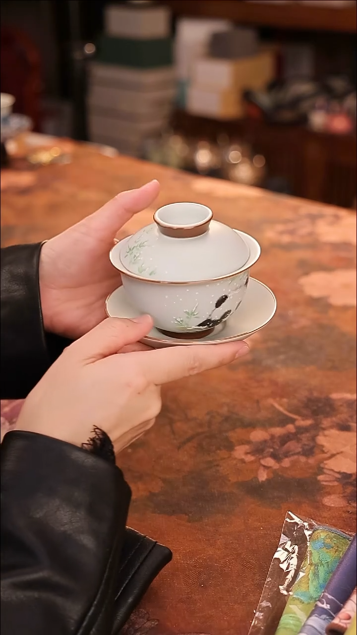 【闪购商品】陶瓷茶具（无礼盒无茶盘）@@A12180