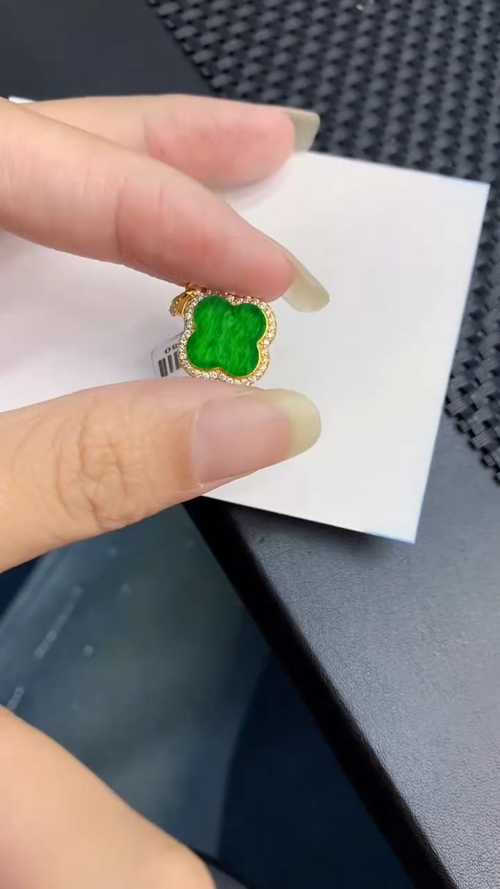 【闪购商品】翡翠颈饰银S925镶嵌            8