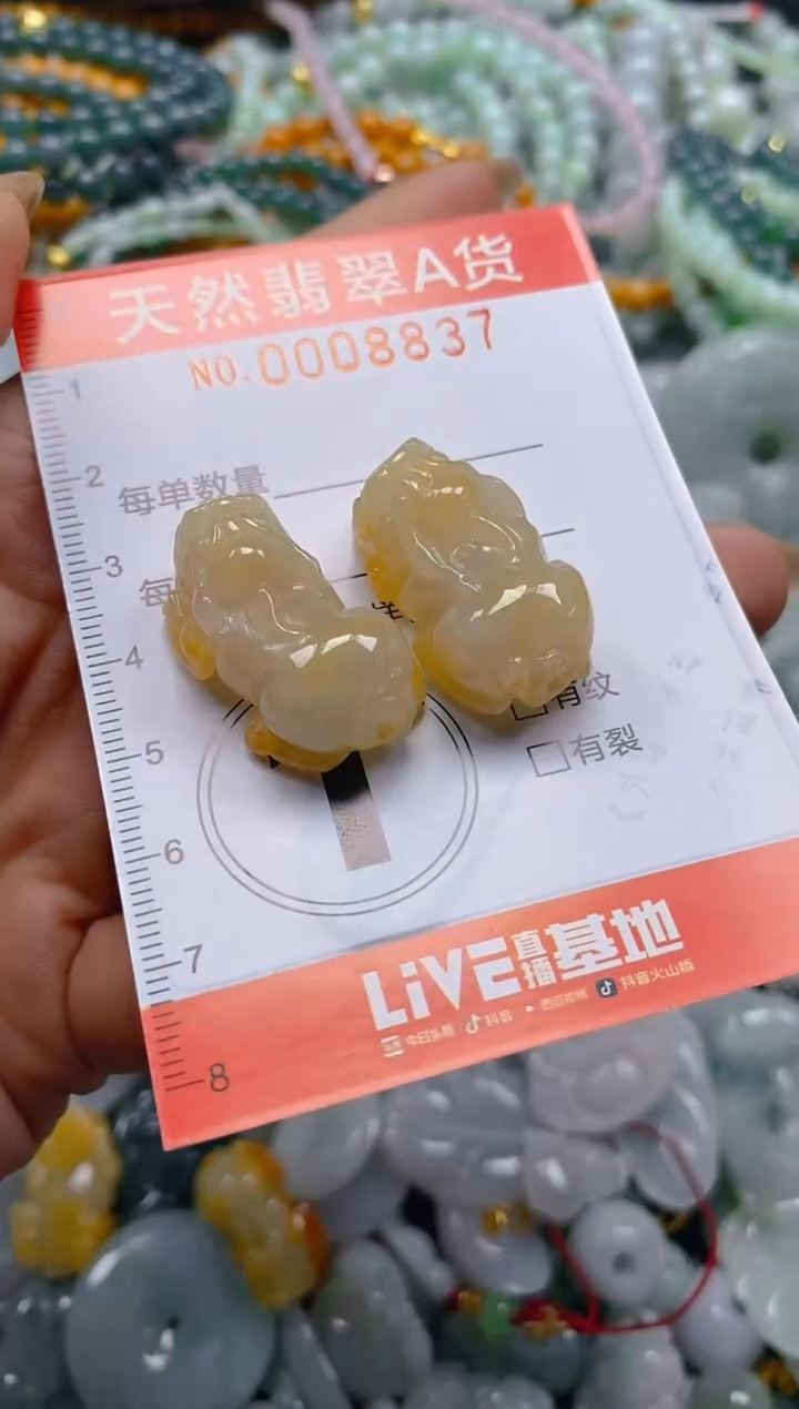 翡翠未镶嵌颈饰闪购0008837