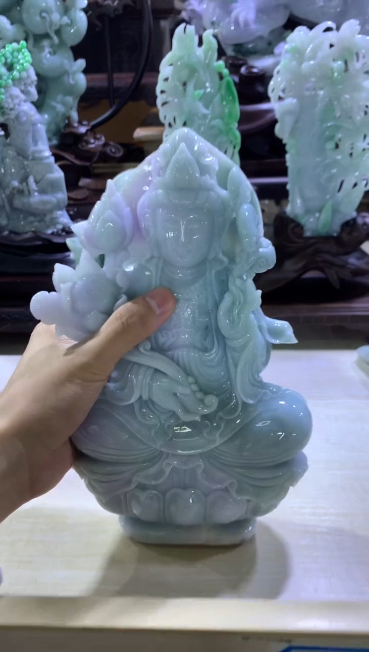 【闪购商品】翡翠摆件未镶嵌翡翠摆件