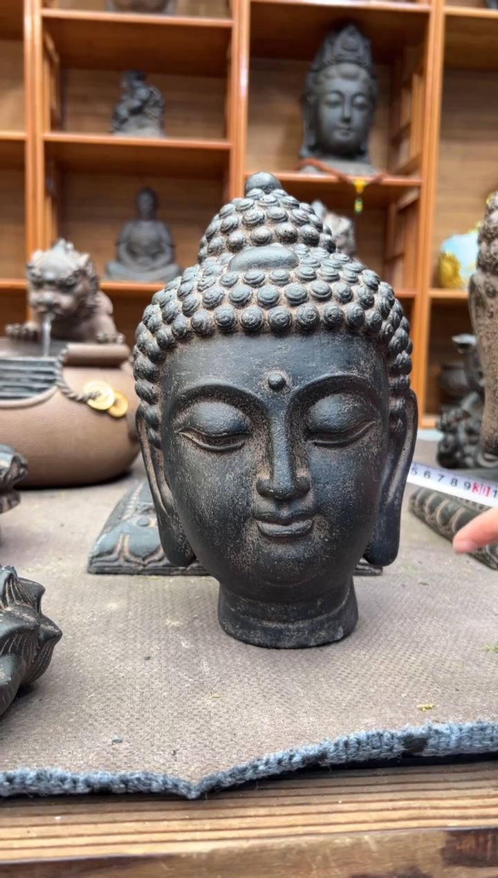 陶土【火山泥】小佛首