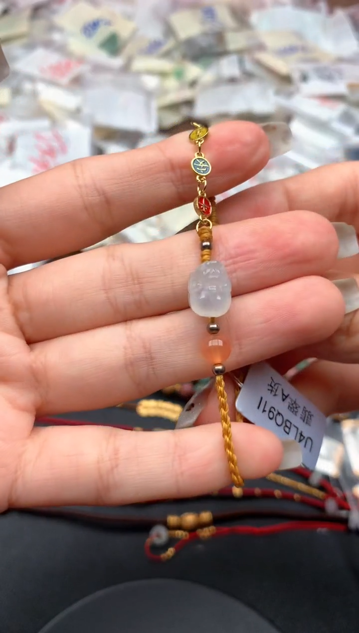 银S925镶嵌挂件翡翠一