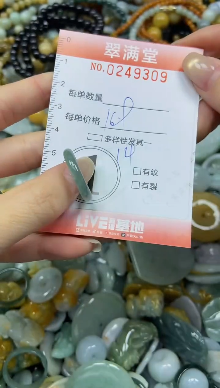 未镶嵌挂件翡翠闪购0249309