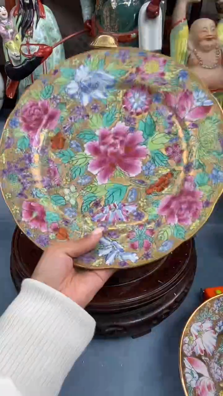 瓷片微瑕慎拍景德镇窑老厂瓷器单件