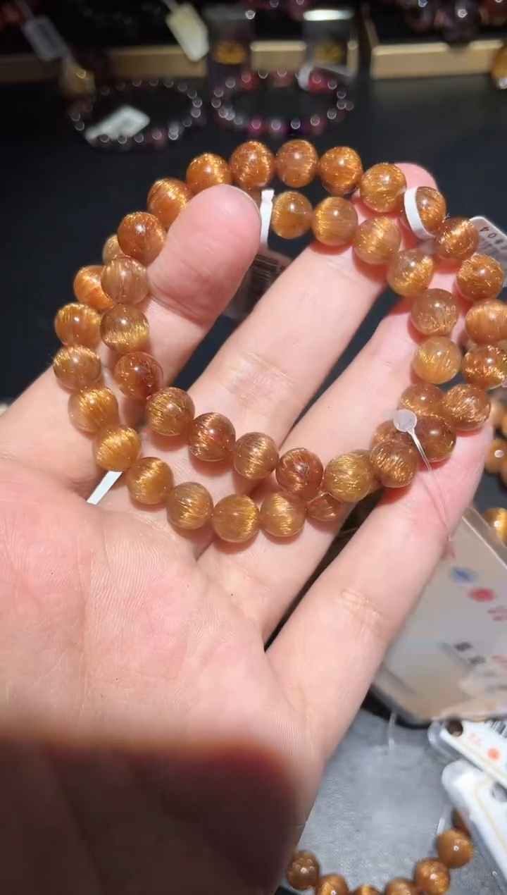 【闪购商品】水晶手链未镶嵌发晶单圈A8（多样性发其一）