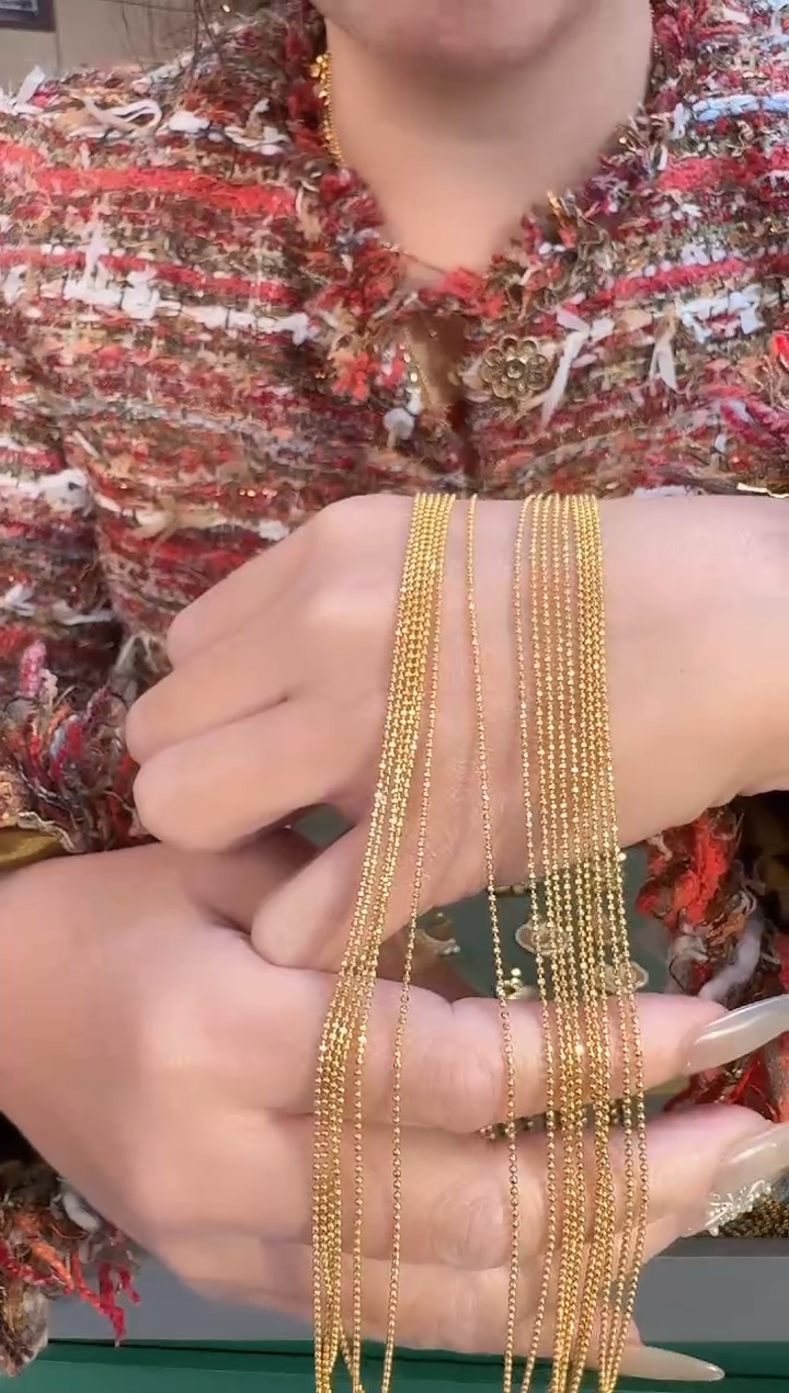 45长固定 切面珠珠 1.78 （附带礼盒包装）