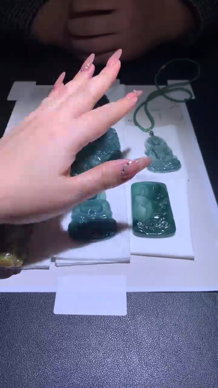 【闪购商品】定制翡翠未镶嵌毛货-不退不换