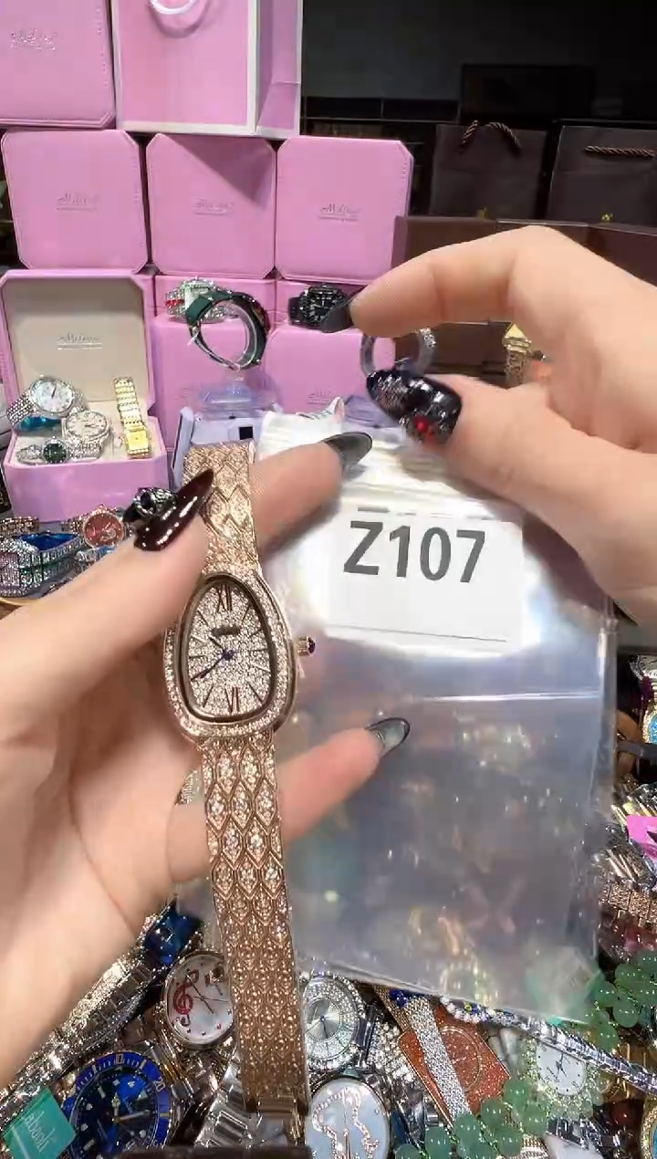 石英机芯不锈钢不锈钢直播定闪专用