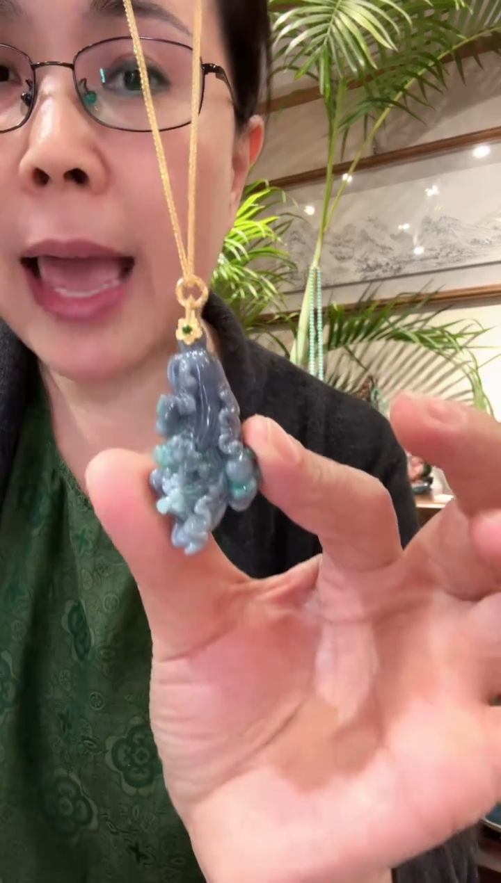 【闪购商品】翡翠颈饰未镶嵌国风