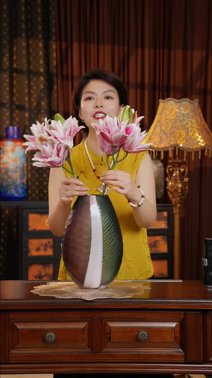 手工艺品琉璃磨刻-小