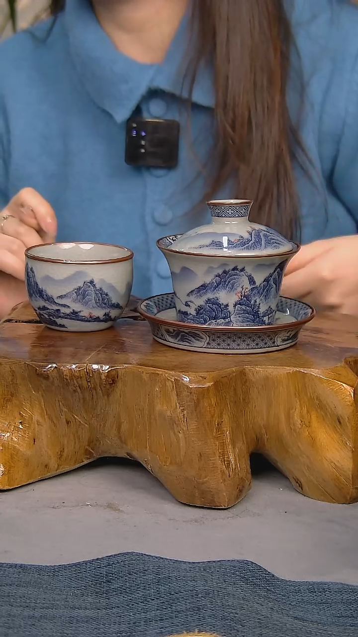 【闪购商品】简装家用款2件套 陶瓷家用茶具系列